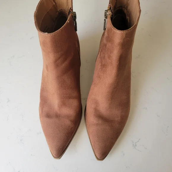 Suede Booties - Picture 2 of 4